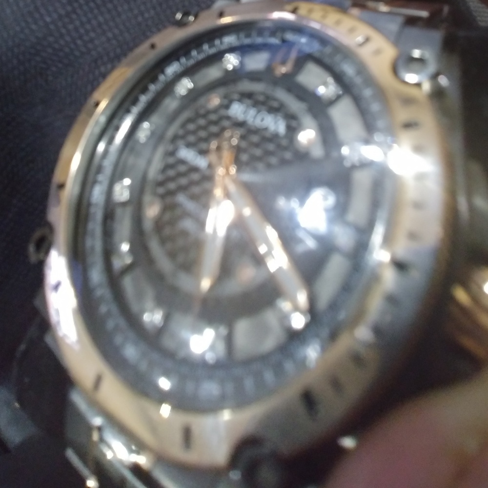 NWOT bulova diamond RG precisionsit watch limited